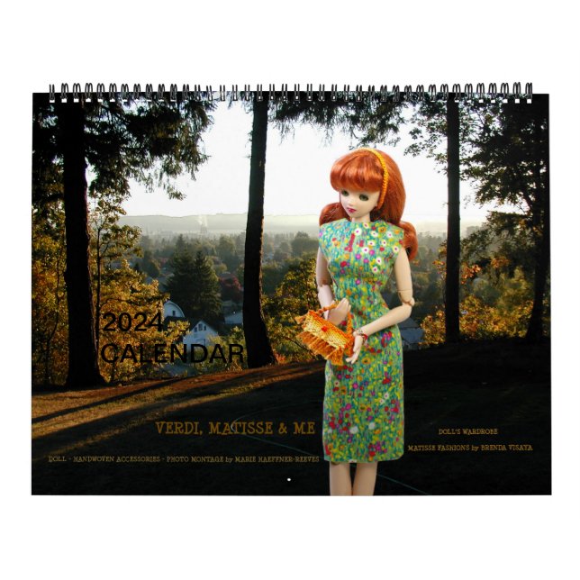 Verdi, Matisse et moi, Calendrier 2024 (Protection)