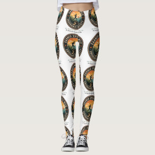 Verdiene-jeden-Meile-Ausdauer-Trailrunner-Retro-T- Leggings