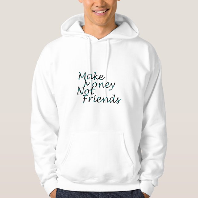 Verdienen Sie das Geld mit einem süßen Hemd Hoodie (Vorderseite)