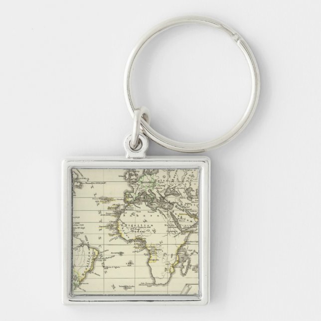 Verdienste der Spanier Schlüsselanhänger (Vorne)