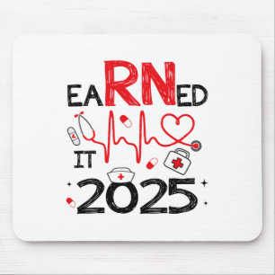 verdient 2025 für Nurse Abschluss oder RN LPN Cl O Mousepad