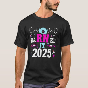 Verdient 2025 Krankenpfleger-Abschluss Krankenpfle T-Shirt