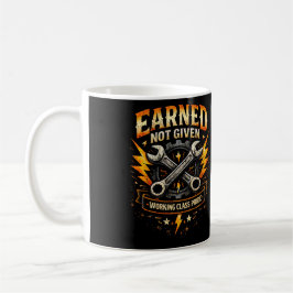 Verdient, nicht geschenkt kaffeetasse