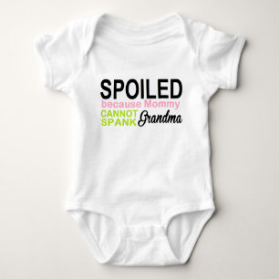 verdorben durch Großmutter Baby Strampler