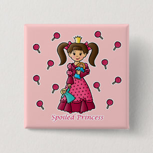 Verdorbene Prinzessin Button