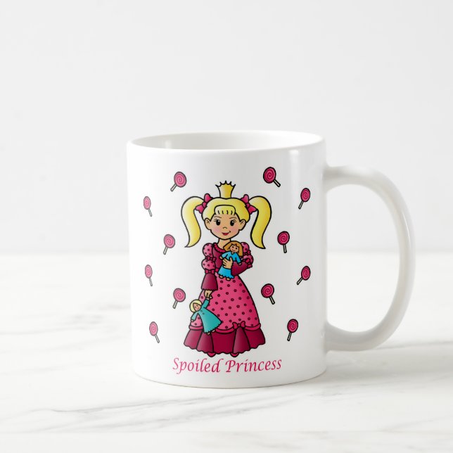 Verdorbene Prinzessin Kaffeetasse (Rechts)