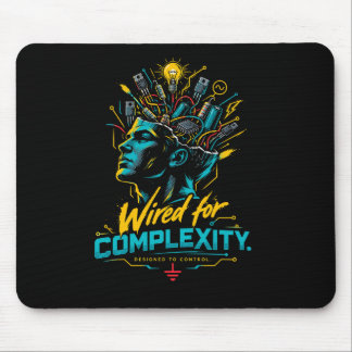 Verdrahtet für Komplexitätsregelungstechnik-Mauspa Mousepad