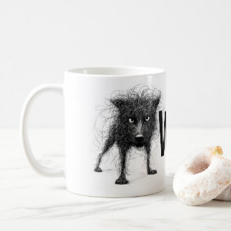 Verdrahteter Hund Kaffeetasse
