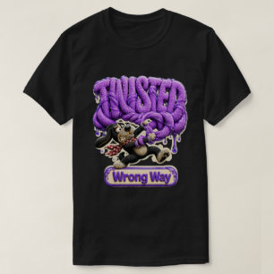 Verdreht Falsch Lustig Sarkastisch T-Shirt