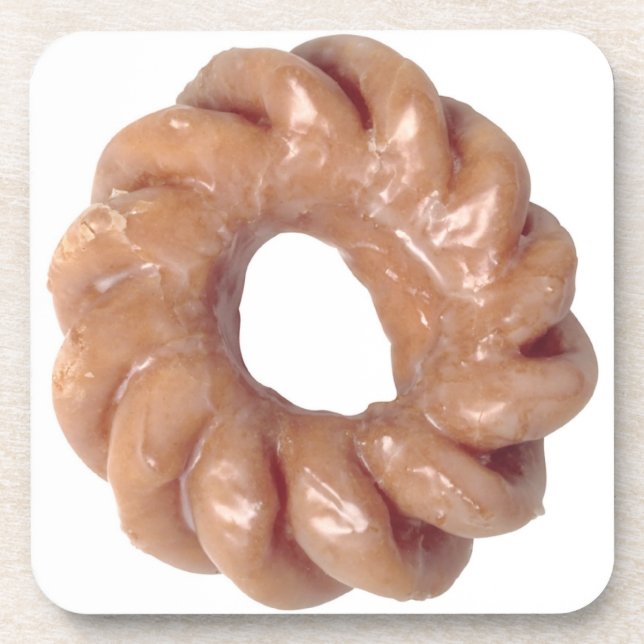 Verdrehter Donut Untersetzer (Vorderseite)