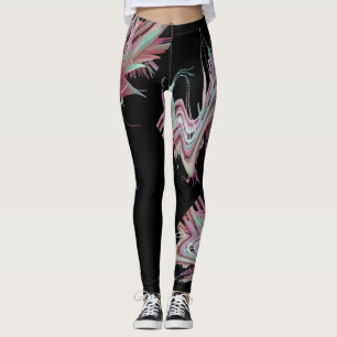 VERDREHTER KAFFEE (geändertes mikroskopisches Leggings
