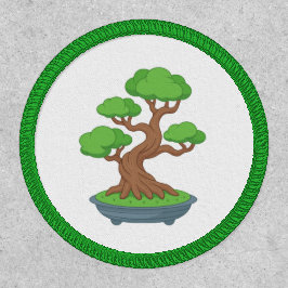 Verdrehtes japanisches Bonsai-Bäumchen
