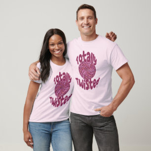 Verdrehtes Lutscher Lustiges Süßigkeiten-Zeit-Desi T-Shirt