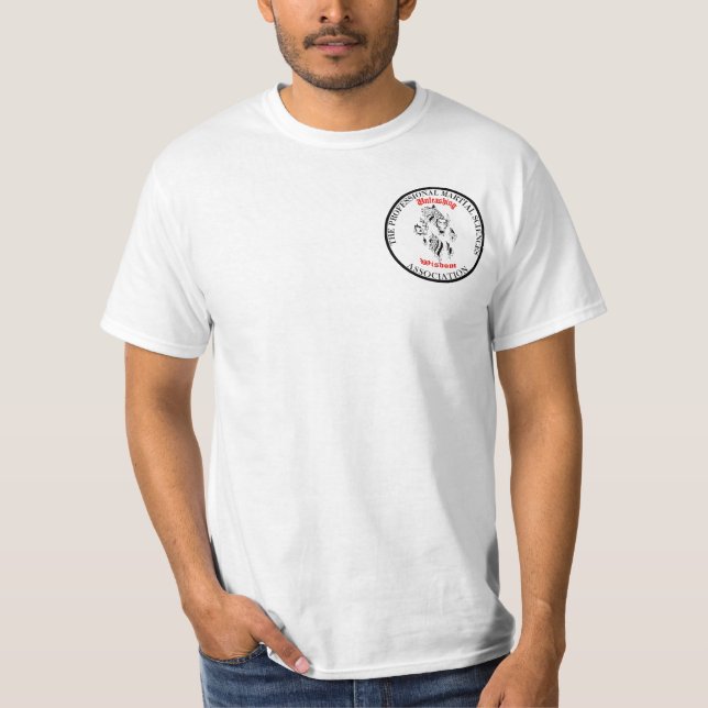 Verdrehtes Yoga-Shirt T-Shirt (Vorderseite)