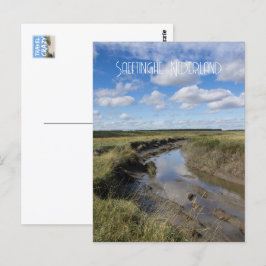 Verdronken Land van Saeftinghe, Niederlande Postkarte