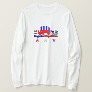 Verdrossene Republikaner - Schwarzer Trim T-Shirt