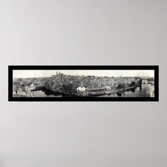 Verdun France WWI Damage Photo 1919 Poster (Vorne)