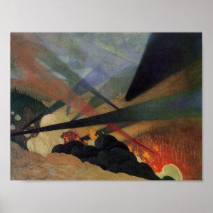 Verdun (Schlacht im Ersten Weltkrieg) (von Vallott Poster