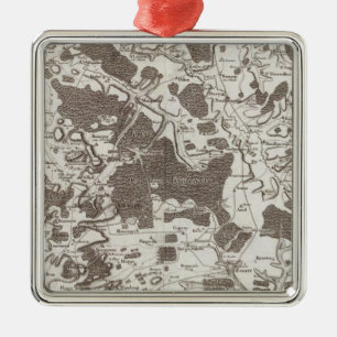 Verdun Silbernes Ornament