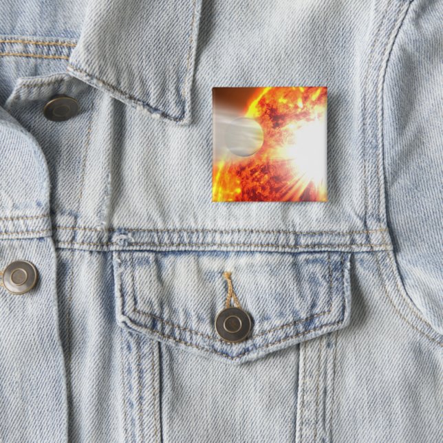 Verdunstung der Atmosphäre von Hd 189733b Button (Beispiel)