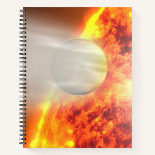 Verdunstung der Atmosphäre von Hd 189733b Notizbuch