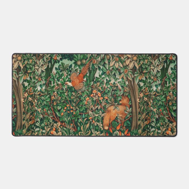 VERDURE, ANIMAUX FORESTIERS Pheasant, Renard rouge (Recto)