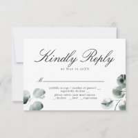 Verdure et Eucalyptus scénarisé RSVP