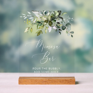 Verdure, Eucalyptus Feuilles, Boho, Bar Mimosa
