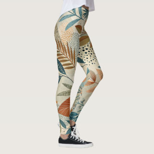 Verdure lunaire Leggings botaniques modernes