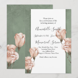 verdure tendance Amour de la mémoire Invitation