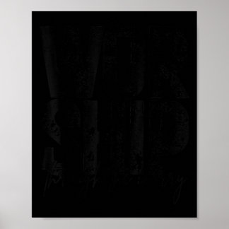 Verehre durch die Sorge Christlicher Glaube Retro Poster
