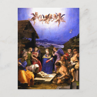 Verehrung der Hirten - Bronzino - Italienisch Postkarte