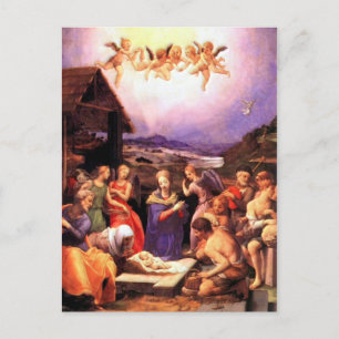 Verehrung der Hirten - Bronzino Postkarte