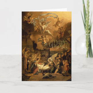 Verehrung der Hirten Feine Kunst Weihnachten