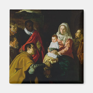 Verehrung der Könige, 1619 Magnet