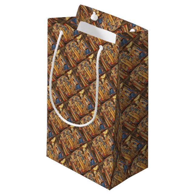 Verehrung der Könige (Adorazione dei Magi) Kleine Geschenktüte (Vorderseite Schrägansicht)