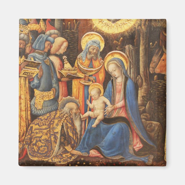 Verehrung der Könige (Adorazione dei Magi) Magnet (Vorne)