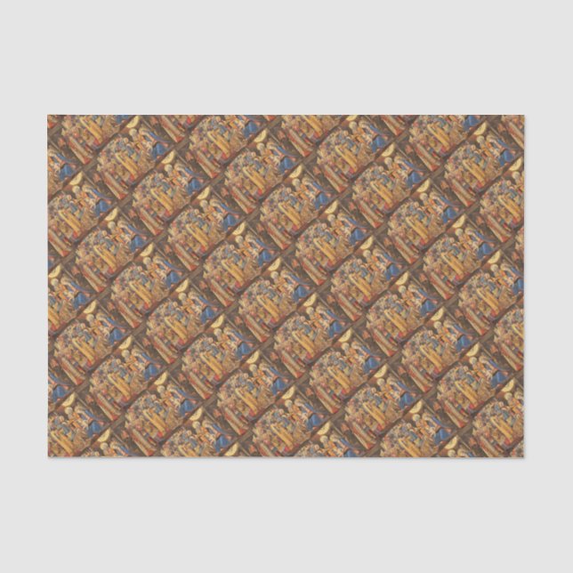 Verehrung der Könige (Adorazione dei Magi) Seidenpapier (Vorderseite)