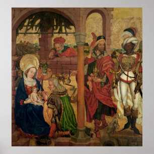 Verehrung der Magi, c.1475 Poster