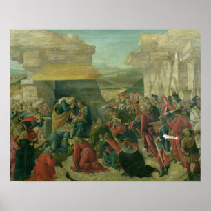 Verehrung der Magi, c.1480 (Tempera auf Tafel) ( Poster
