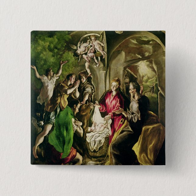 Verehrung der Schäfer, 1603-05 Button (Vorderseite)