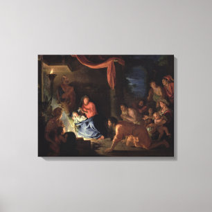 Verehrung der Schäfer, 1689 Leinwanddruck