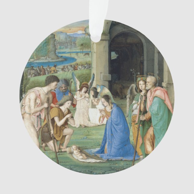 Verehrung der Schäfer, circa 1500 Ornament (Vorderseite)