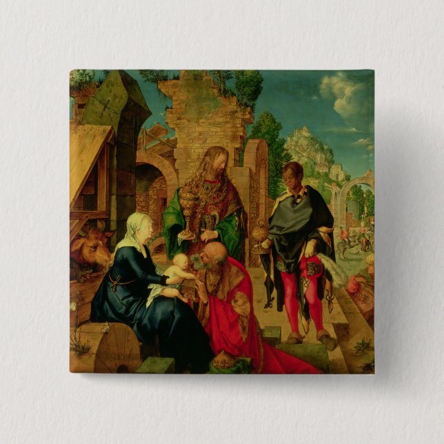 Verehrung der Weisen, 1504 Button (Vorderseite)