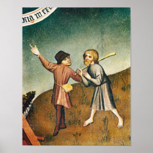 Verehrung der Weisen, Detail von Poster