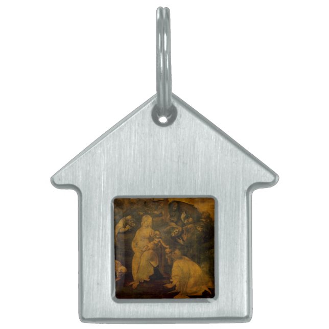 Verehrung der Weisen durch Leonardo da Vinci Tiermarke (Vorderseite)