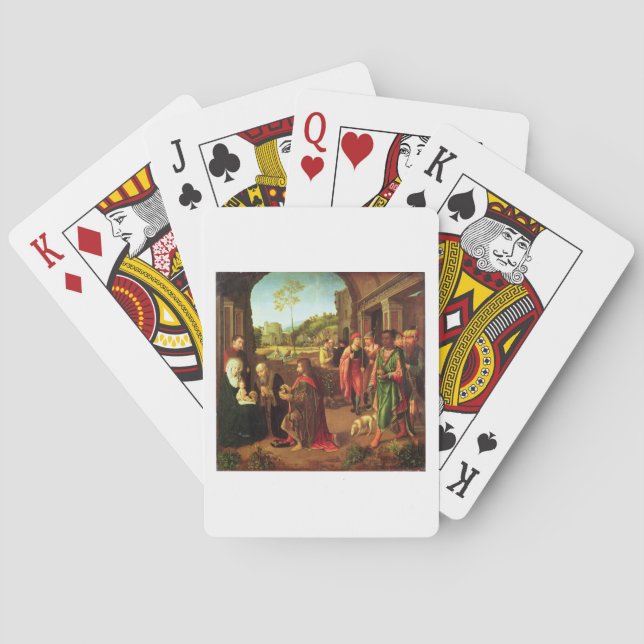 Verehrung der Weisen Spielkarten (Rückseite)