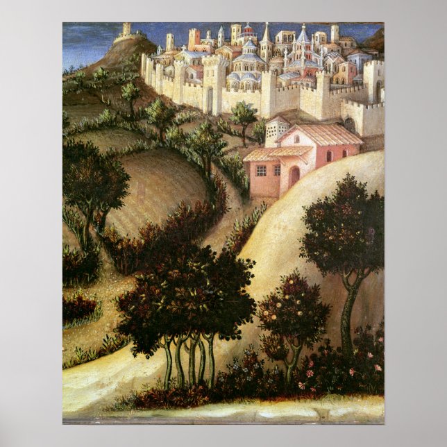 Verehrung des Magi Altarpiece Poster (Vorne)