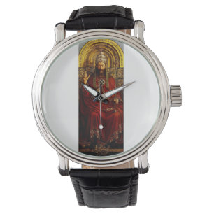 Verehrung des Mystischen Lamms durch Jan van Eyck Armbanduhr