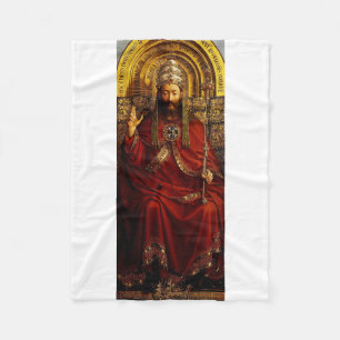 Verehrung des Mystischen Lamms durch Jan van Eyck Fleecedecke